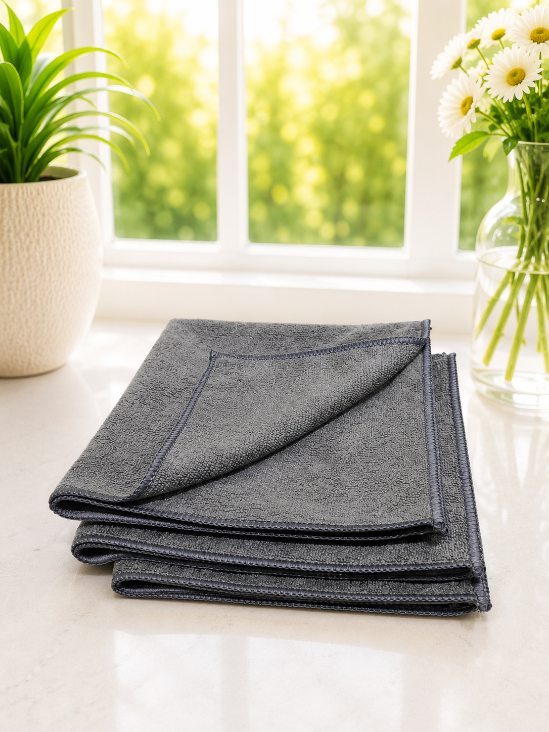 Premium Microfiber Cleaning Towels (3-Pack / 6-Pack)